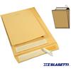 Busta a sacco Monodex - soffietti laterali - strip adesivo - 23 x 33 x 4 cm - 100 gr - avana - Blasetti - conf. 250 pezzi
