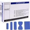 Cerotti detectabili - sterili - 5 misure assortite - blu - conf. 100 pezzi - PVS