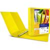 Raccoglitore personalizzabile Myto TI - 4 anelli a D 17 mm - dorso 2,5 cm - 22x30 cm - giallo - Sei Rota