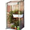 Serra Buganvillea - senza ripiani - 100 x 170/190 cm - PVC - verde/trasparente - Verdemax