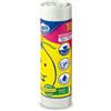 Sacchi per immondizia - 70x110 cm - 120 L - 16 micron - bianco - Logex Professional - rotolo da 10 sacchetti