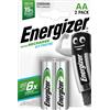 Pila AA Extreme - ricaricabili - Energizer - blister 2 pezzi