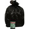 Sacchi - 50 x 60 cm - 30 L - 16 micron - nero - Rolsac - conf. 20 pezzi