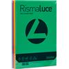 Carta Rismaluce - A4 - 140 gr - mix 6 colori - Favini - conf. 200 fogli