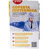 Coperta isotermica - 210x160 cm - oro/argento - PVS