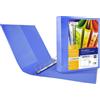 Raccoglitore personalizzabile Myto TI - 4 anelli a D 17 mm - dorso 2,5 cm - 22x30 cm - blu - Sei Rota