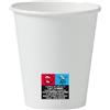 Bicchieri in carta - 100 ml - con marcatura S.U.P - Dopla - conf. 50 pezzi