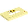 Blocco foglietti - 635 - a righe - 76 x 127 mm - giallo Canary™ - 100 fogli - Post it®
