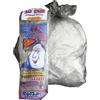 Sacchi - 50 x 60 cm - 30 L - 16 micron - grigio trasparente - Rolsac - conf. 20 pezzi