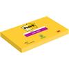 Blocco foglietti Post-it Super Sticky - 655-S - 76 x 127 mm - giallo oro - 90 fogli - Post-it