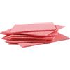 Pannospugna Aquos - 18 x 20 cm - rosso - Perfetto - pack 10 pezzi