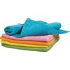 Panno in microfibra - multiuso - 40x40 cm - colori assortiti - Blu Dimora - conf. 5 pezzi