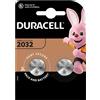 Micropila DL2032 - 3V - a pastiglia - litio - Duracell - blister 2 pezzi