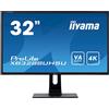 iiyama ProLite XB3288UHSU-B5 Monitor PC 80 cm (31.5") 3840 x 2160 Pixel 4K Ultra HD LCD Nero - XB3288UHSU-B5 446003