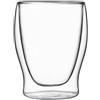 Bormioli Luigi 35 cl - Thermic Glass Bicchiere Acqua in Vetro Borosilicato - Set 2 Pezzi