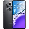 Oppo Reno 12 Fs 4G AI Smartphone 6.7 RAM 8 GB Capacità 512 GB Risoluzione 50 MP Android colore Grigio - 110010234348