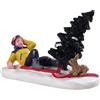 Lemax ski bunny