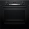 Bosch Serie 4 HBA534BB3 Forno da incasso nero 71L classe A+ 7 programmi