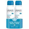 URIAGE. Confezione deodorante spray 2 x 125 ml. Due gocce.
