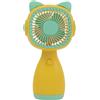 IMPERIA Ventilatore ricaricabile FELIX 3V GIALLA USB 2W 400mAH