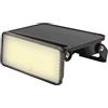 VELAMP Proiettore LED solare 1000 lumen orientabile con rilevatore di movimento 1000 lumen