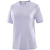 Salomon Shkout Core SS Tee W Cosmic Sky - T-Shirt Donna Running