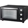 Melchioni Forno Elettrico Ventilato Fornetto con Grill Capacità 32 Litri Potenza 1500 Watt colore Nero - 118380034