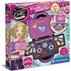 Clementoni Crazy Chic - Lovely Make Up Bag, Cofanetto Trucchi Bambine 6+ Anni, Trousse Portatile con Set di Cosmetici e Smalti Sicuri per Bambine, Idea Regalo, 18743