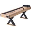 VEVOR Tavolo da Shuffleboard 274 cm Set Gioco Combinato Bowling 2 in 1 Feste