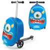VEVOR Valigia per Monopattino da Viaggio 32,5 x 28,9 x 52,1 cm, Trolley per Scooter Carico max. 50 kg, Valigia per Scooter Impugnatura Antiscivolo in TPR, Monopattino Valigia Pieghevole, Blu