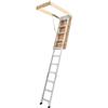 VEVOR Scala per Soffitta, Capacità di Carico Elevata di 170 kg Scala Pieghevole in Alluminio Multiuso, Altezza Regolabile da 3 a 3,13 m Adatta ad Altezze del Soffitto da 2,3 a 3 m per Comodo Accesso