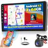Fuluku 2+64G Android 13 Autoradio per Opel Zafira Antara Astra 2006 2007 2008 2009 2010 Carplay Android Auto Senza Fili, Stereo con Schermo da 9 pollici con Bluetooth/WiFi/GPS/Backup Camera/FM/RDS/SWC