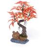 Penn-Plax Deco-Repliche Bonsai Decorazione Acquario - Arancione - Sicuro per acquari d'Acqua Dolce e salata - Altezza 20,3 cm