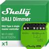 Shelly DALI Dimmer Gen3 - Dimmer Smart Wi-Fi per Luci DALI, Controllo Luminosità Rete DALI, Bus Power Supply Integrato fino a 5 Unità, Modalità Notturna, KNX, Smart Home, Alexa & Google, Senza Hub