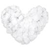Piriuuo 1000 petali di rosa bianchi, petali di rosa artificiali, fiori sparsi per matrimonio per fidanzamenti, decorazioni per matrimoni, feste, romantiche, San Valentino, proposte di matrimonio