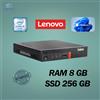 Lenovo PC DESKTOP LENOVO M910Q MINI INTEL I5 RAM 8GB SSD 256GB WIN 11 PRO RICONDIZIONAT