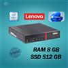 Lenovo PC DESKTOP LENOVO M900 MINI INTEL I7 RAM 8GB SSD 512GB WIN 11 PRO RICONDIZIONATO