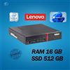 Lenovo PC DESKTOP LENOVO M900 MINI INTEL I5 RAM 16GB SSD 512GB WIN 11 PRO RICONDIZIONAT
