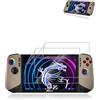 generic Pellicola protettiva in vetro temperato per MSI Claw 8 AI+ Gaming Handheld da 8 pollici, alta trasparenza, resistente ai graffi, anti-impronte, confezione da 2