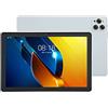 ciciglow Tablet da 10 Pollici, Schermo IPS HD 10 CPU 6GB 128GB Rom Tablet Computer, Anteriore 8MP Posteriore 20MP, Doppia SIM, Batteria 8800mAh, WiFi Dual Band 2.4G/5G, per Android 11