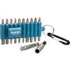 Makita P-81175 Bit-Set 22-Pezzi Con Moschettone