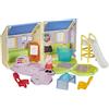 Peppa Pig Hasbro Peppa Pig, Centro Educativo, Set di Giocattoli a Scatto per Bambini e Bambine dai 3 Anni in Su, Ottima Idea Regalo, Include Action Figure Snodabile di Peppa e 7 Accessori