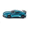 Siku 1577, Aston Martin Vantage GT4, Auto Giocattolo, Metallo,Plastica, Blu, Vernice Metallizzata, Maestoso Alettone Posteriore, Cerchioni Sportivi, Design Curato nei Minimi Dettagli