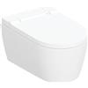 Geberit AquaClean Sela vaso con sedile bidet sospeso senza brida con scarico a vortice bianco 146.220.11.1