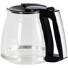 Melitta Caraffa di ricambio, 1,2 l, manico trasparente/nero