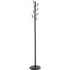 HAKU Möbel Appendiabiti nero, metallo - Dim.: A 170 cm x Ø 29 cm, Stile: Moderno