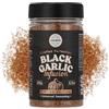 SALDVA Premium Black Garlic BBQ Rub - Limited Edition Universal Seasoning - Infused with Rich, Umami Flavour - Bold & Smoky Spice Blend - Large Jar (230g)