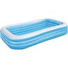 Bestway 54009 | Piscina Gonfiabile Rettangolare Family, 305X183X56 cm