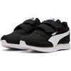PUMA R78 LIGHTWIND V PS, Sneaker, Black White, 30.5 EU