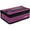 Aosbos Borsa Termica Porta Pranzo Borsa Frigo Contenitori Ermetici Per Aliment, Grande Capacità Lunch Bag da Picnic Campeggio Accessori Borsa per Alimenti, Viola